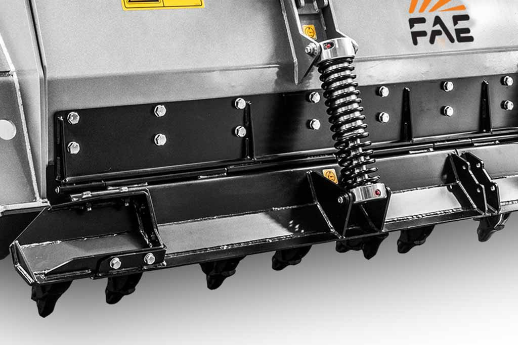 Dozing blades with spring system | FAE Dozing blades with spring system | FAE
