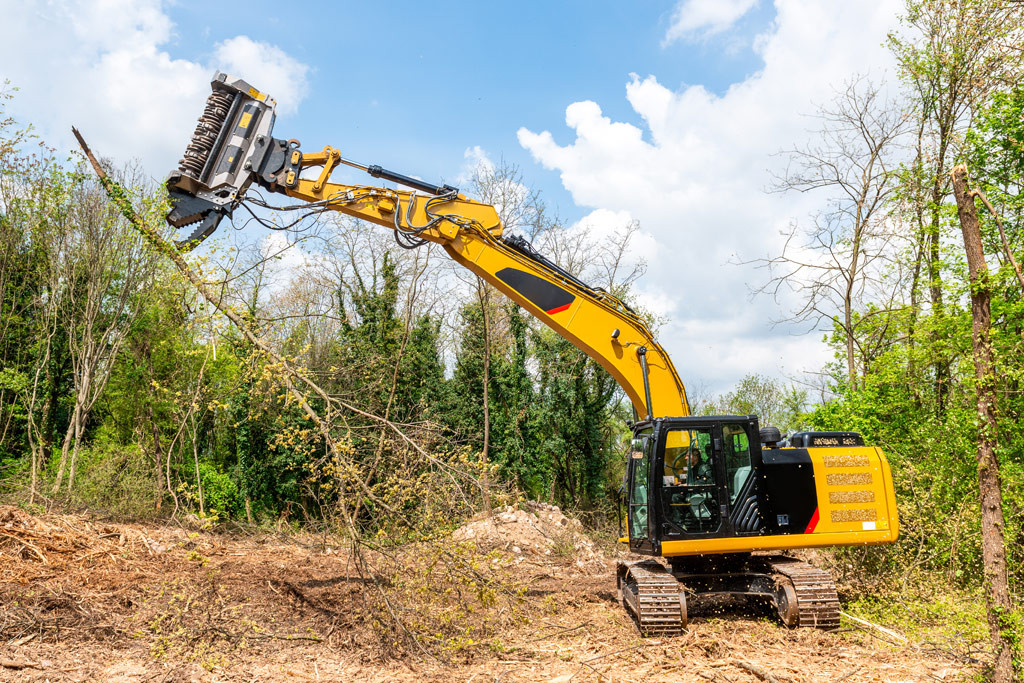 Forestry Mulchers for Excavators BL4/EX/VT FAE WESTERN CANADA