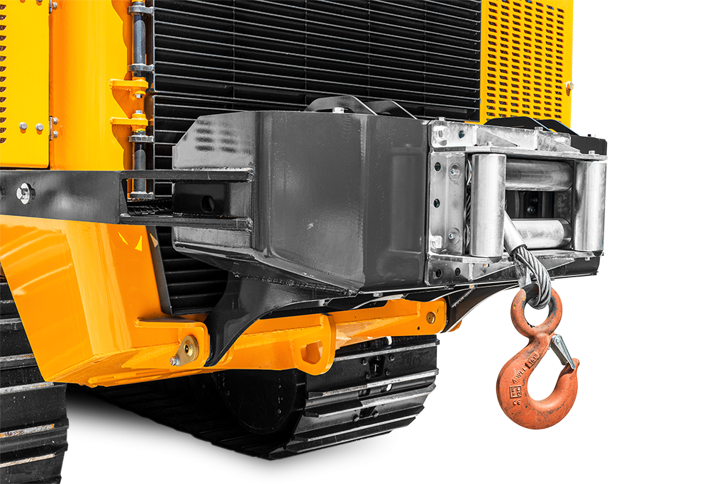 Rear winch - rated towing capacity: 6t | FAE Rear winch - rated towing capacity: 6t | FAE