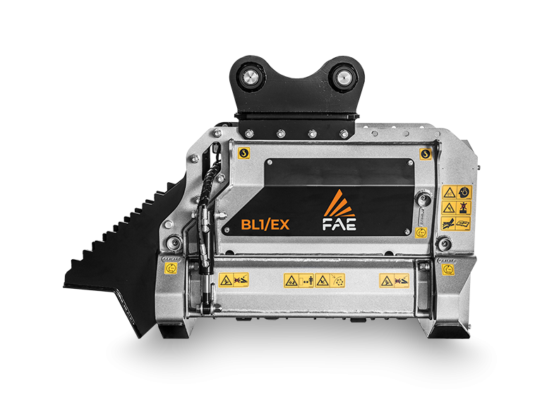 BL1/EX - BL1/EX/VT, Excavator mulcher with Bite Limiter technology, from 5 to 7,5 t BL1/EX - BL1/EX/VT, Excavator mulcher with Bite Limiter technology, from 5 to 7,5 t