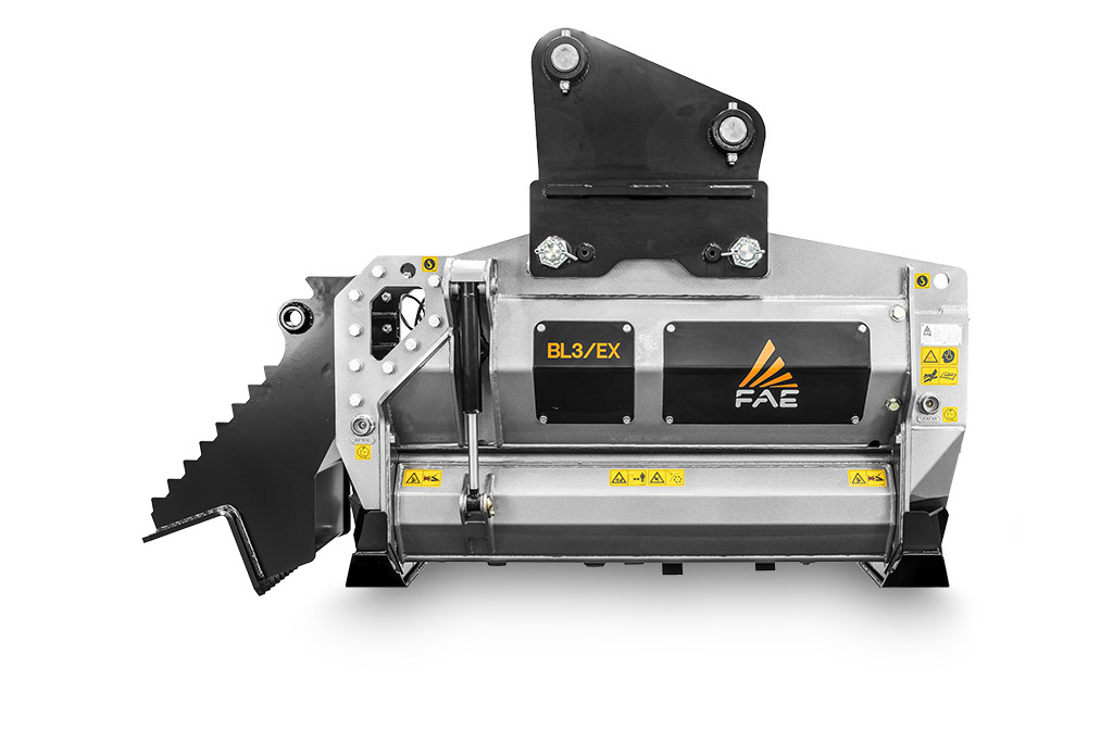 BL3/EX/VT - BL3/EX/SONIC, trincia per escavatore, dotata di tecnologia Bite Limiter