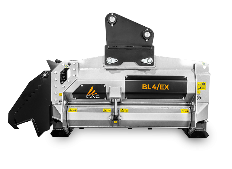 BL4/EX/VT - BL4/EX/SONIC, The mulcher for large excavators, with Bite Limiter technology, from 18 to 25 t BL4/EX/VT - BL4/EX/SONIC, The mulcher for large excavators, with Bite Limiter technology, from 18 to 25 t