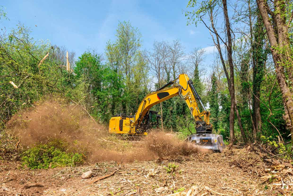 BL4/EX/VT - BL4/EX/SONIC, broyeur avec rotor Bite Limiter, capable de réduire la demande de puissance et de toujours garantir la vitesse de travail et des performances exceptionnelles 