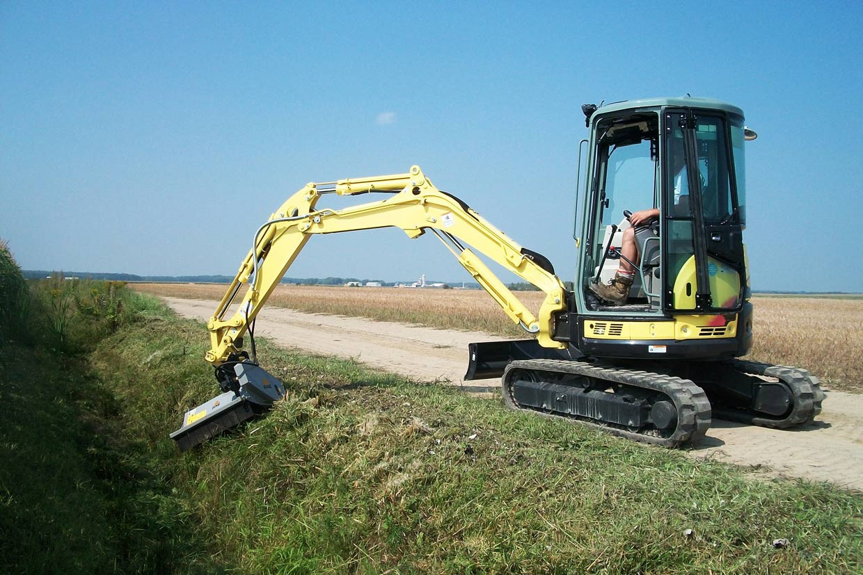 PML/HY, forestry mulchers for excavators from 1.3 to 3.5 t. 