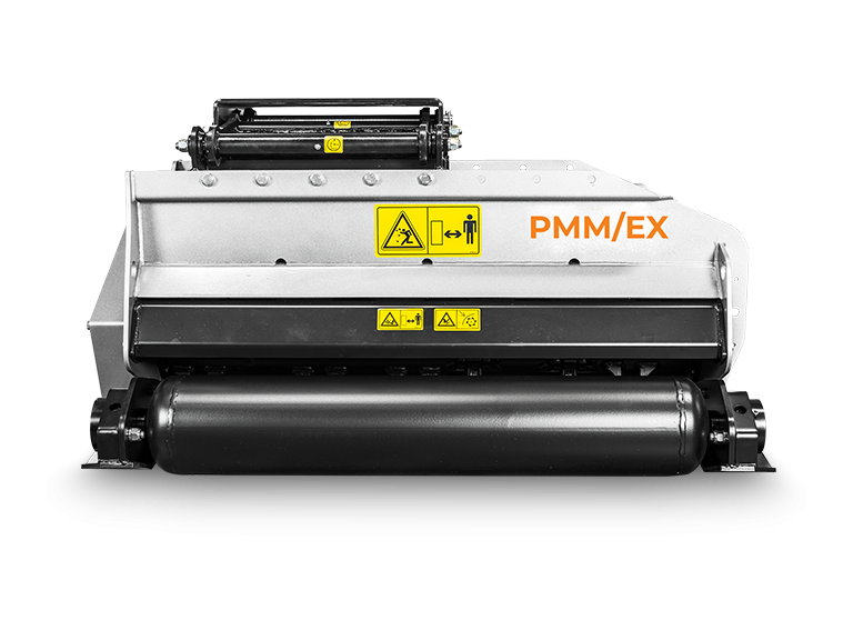 PMM/EX - Excavator mulcher with hammer/flail rotor, from 6 to 13 t PMM/EX - Excavator mulcher with hammer/flail rotor, from 6 to 13 t