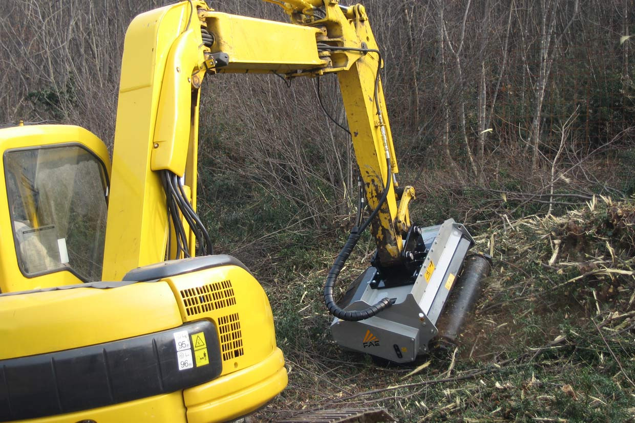 PMM/EX, forestry mulcher ideal for the maintenance and protection of wildlife areas 