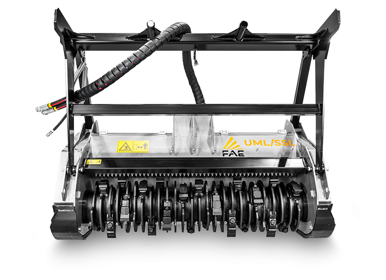 UML/SSL/VT/BL - UML/SSL/BL/SONIC - Forestry mulcher with fixed tooth rotor for skid steer, from 75 to 120 hp