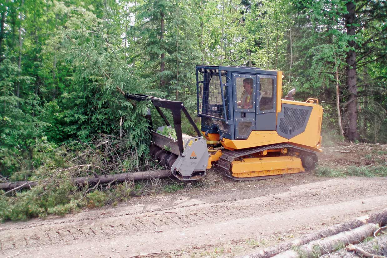 Mulcher 140/U for special vehicles | FAE USA