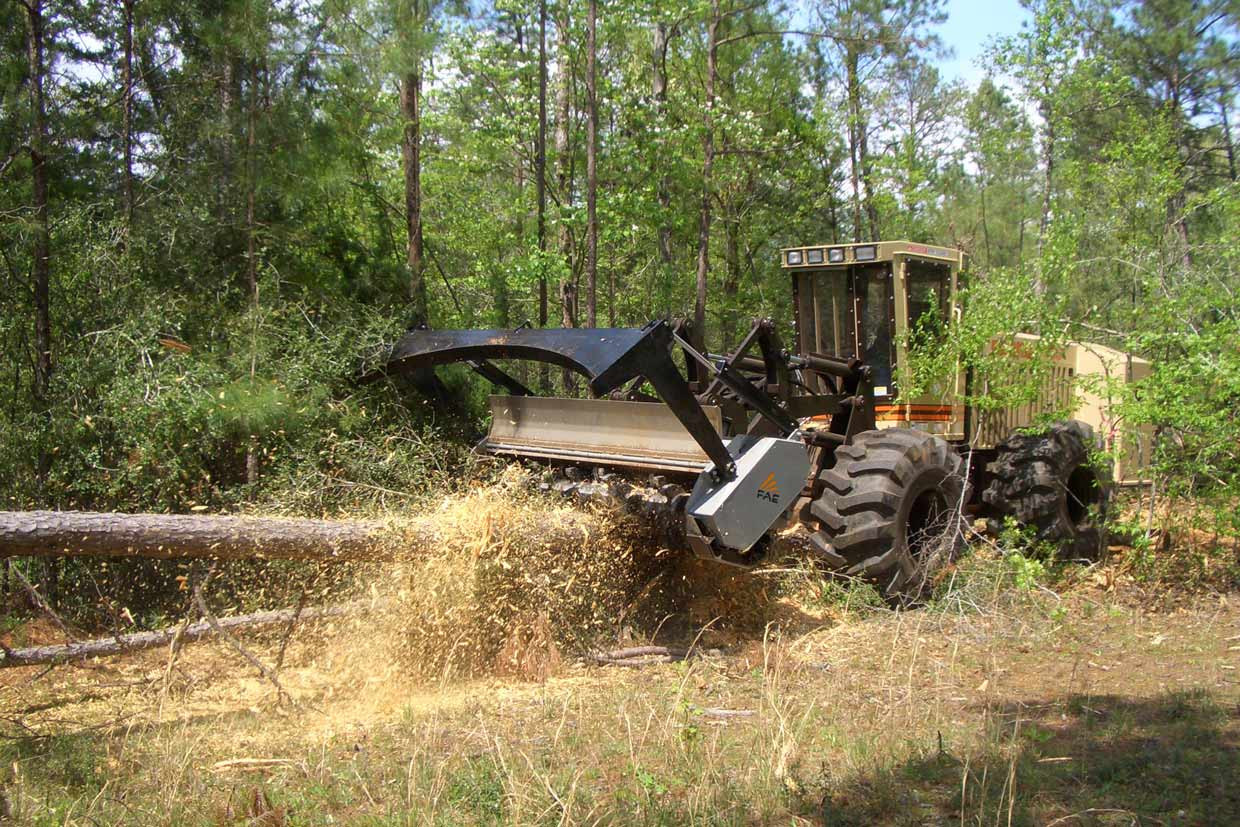 300/U, forestry mulcher for special vehicles that guarantees high productivity and great sturdiness 