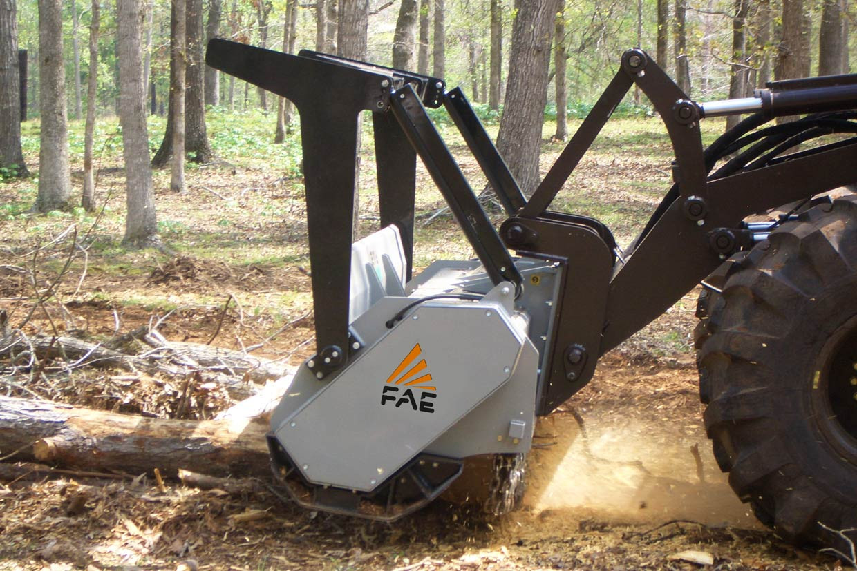 300/U, universal forestry mulcher for special vehicles that can be customized according to needs 
