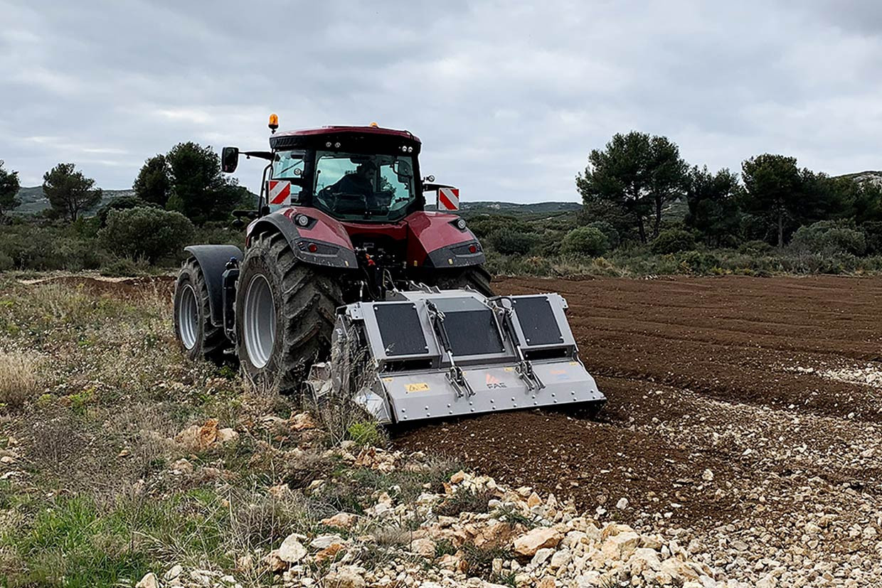 RSM - RSM/HP, broyeur de pierres pour sols avec pierres et roches à l'intérieur 