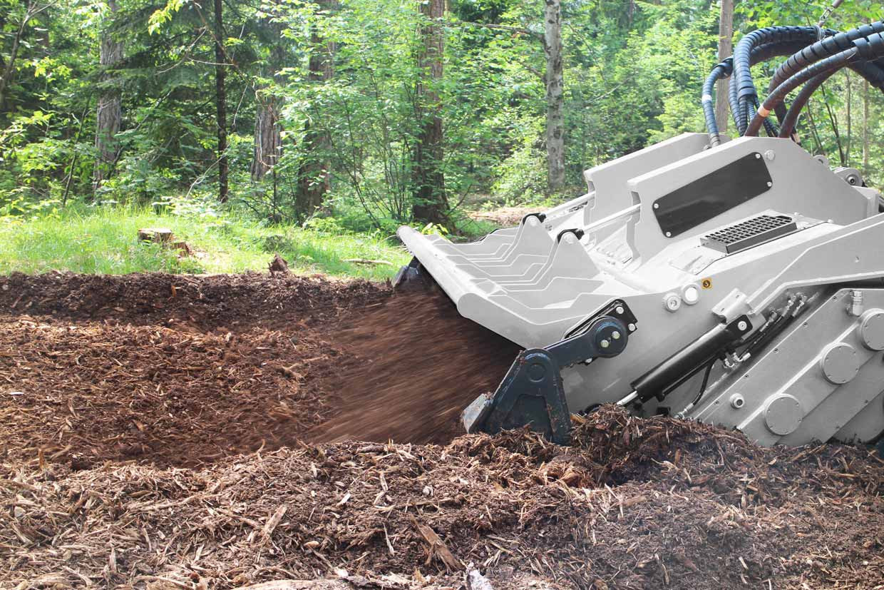 SFM/PM - Stone crusher, forestry tiller and mulcher | FAE USA