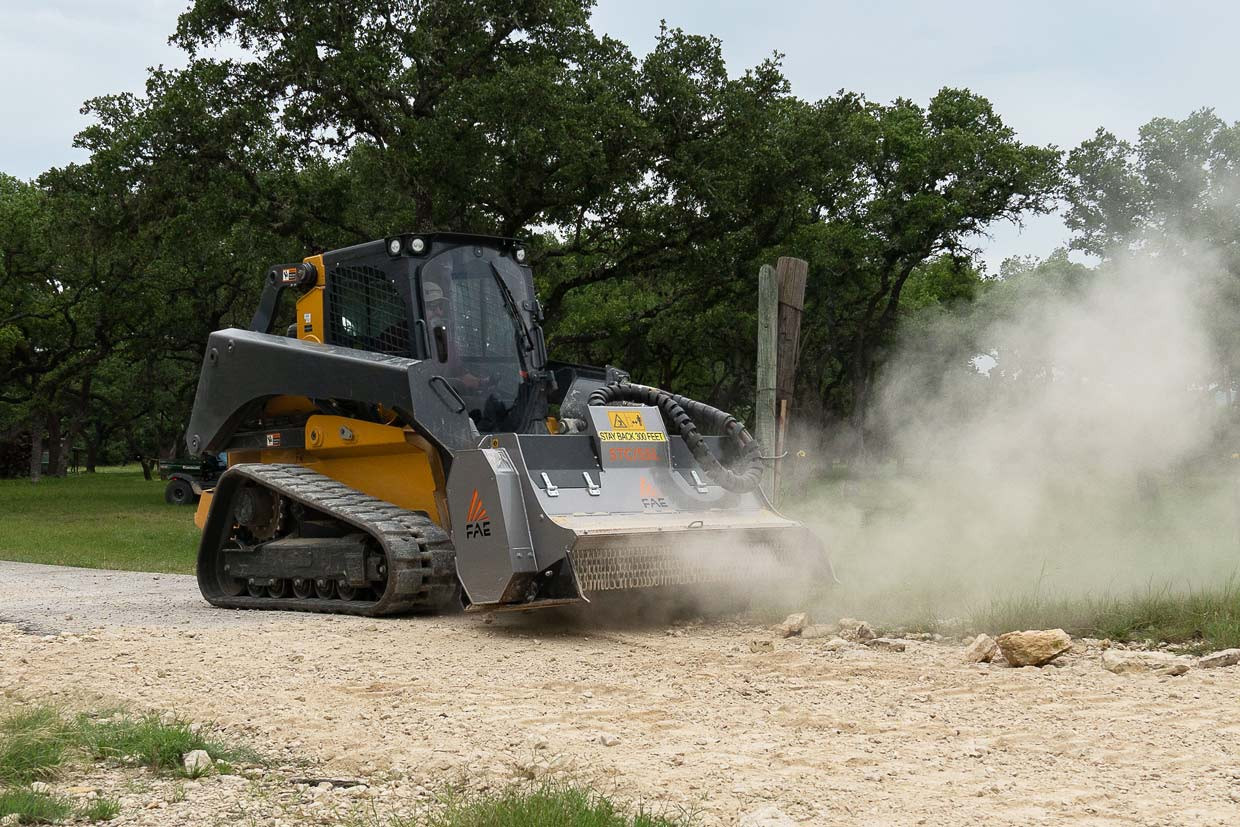 STC/SSL, broyeur de pierres utilisé pour le recyclage en profondeur 