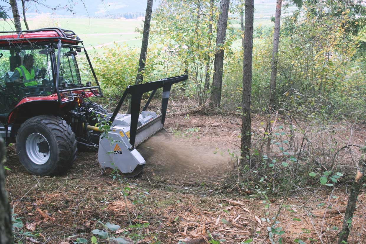 UML/DT - FML/DT, trituradora para la gestión de zonas boscosas y forestales