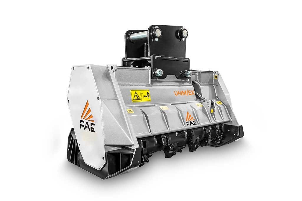 Forestry Mulcher for Excavator UMM/EX/VT - UMM/EX/SONIC - UMM/EX/VT/HP -  UMM/EX/HP/SONIC | FAE USA