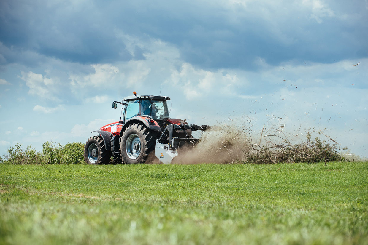 UMM/S - UMM/S/HP, forestry mulcher with a fixed rotor system