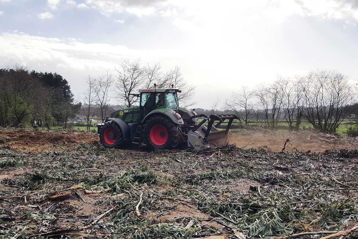 UMM/S - UMM/S/HP, mulcher for shredding plants and shrubs with trunks up to 35 cm in diameter 