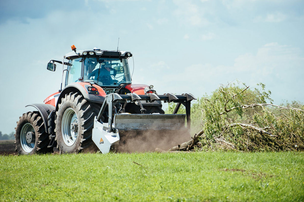 UMM/S - UMM/S/HP, mulcher with adjustment system that ensures a wider working angle of the cardan in all operating conditions 