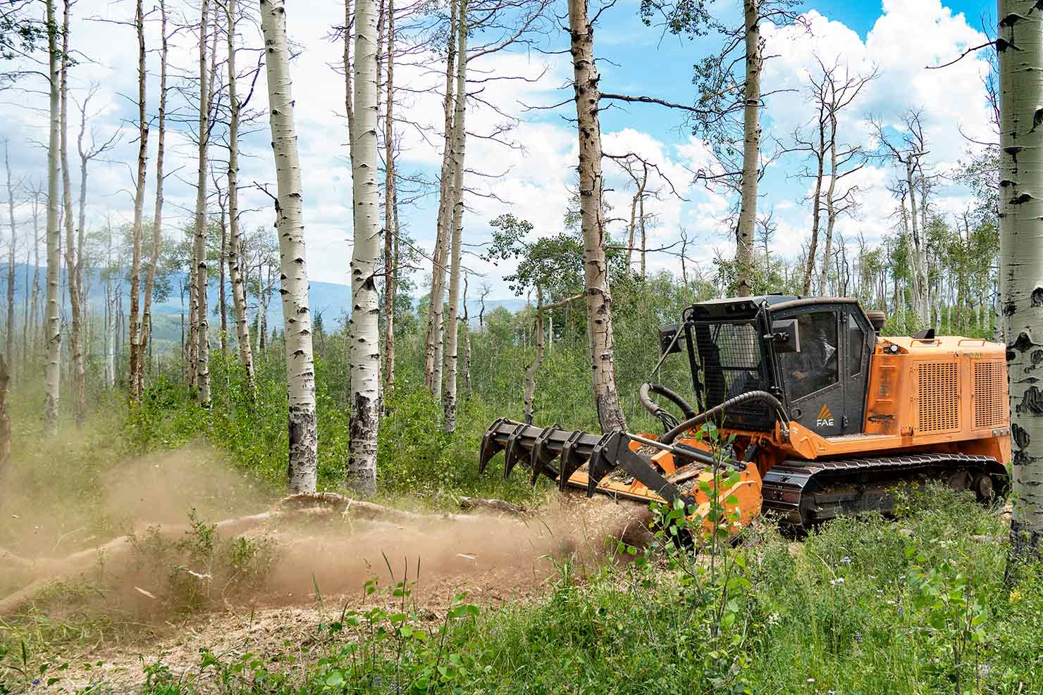 PT-300, tracked vehicle capable of working on steep, soft, bumpy and marshy terrain 