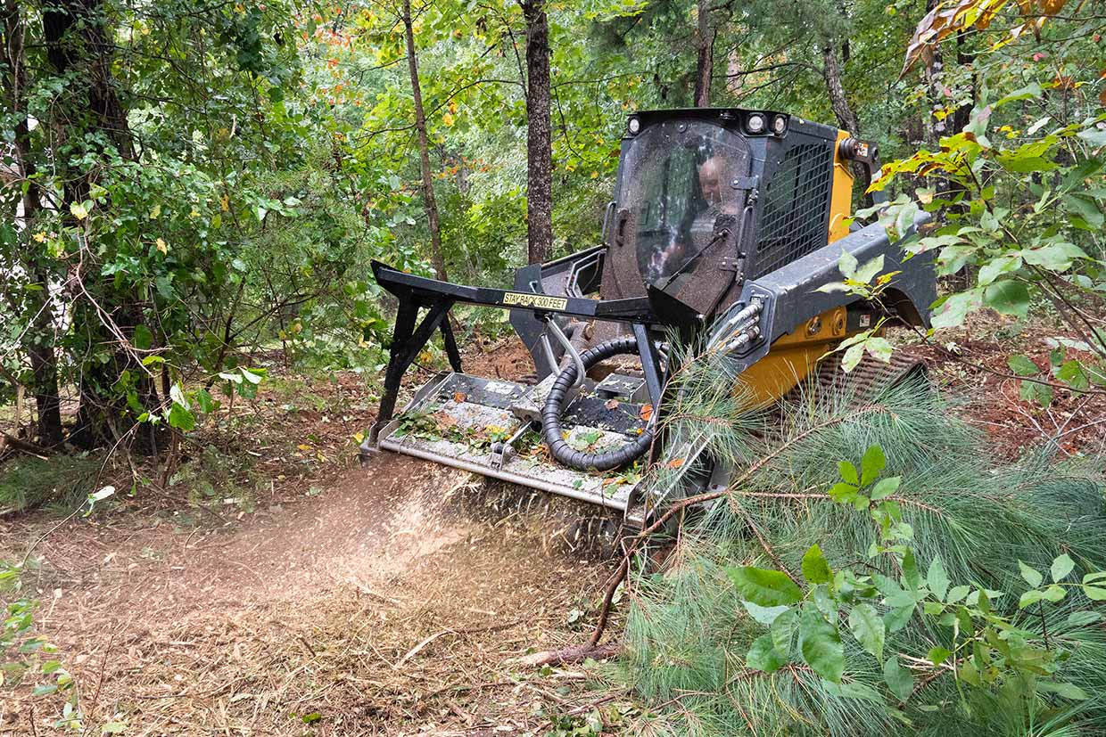 DML/SSL - DML/SSL/VT, forestry mulcher ideal for the maintenance and protection of wildlife areas 