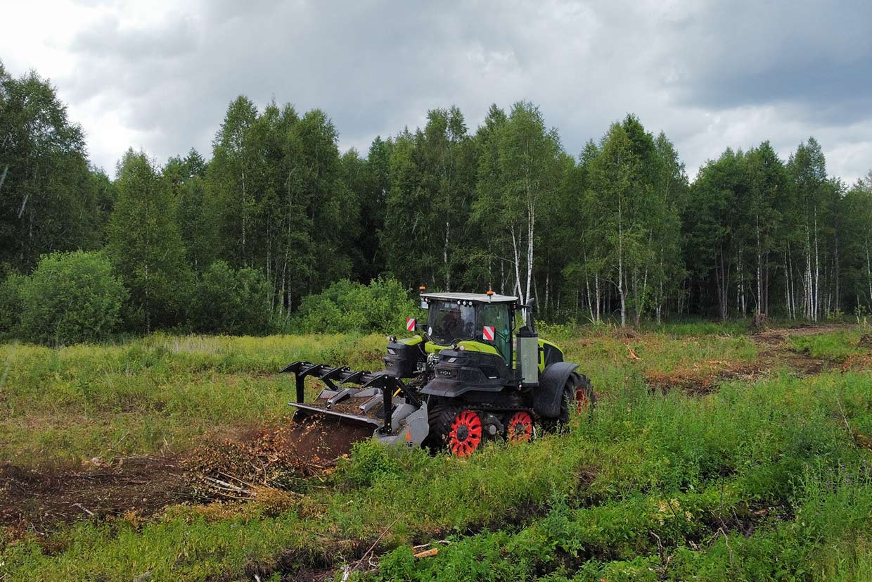 UMH/S - UMH/S/HP, para triturar árboles de hasta 40 cm de diámetro