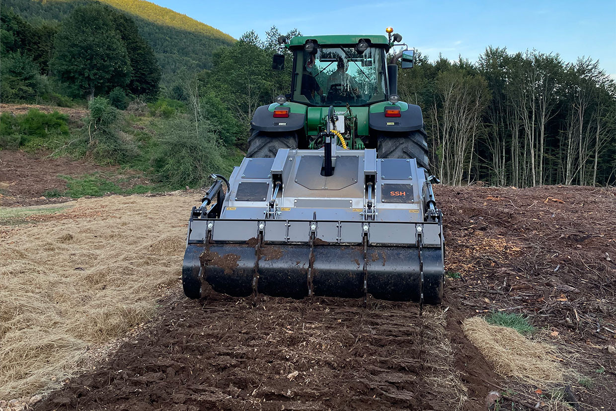 SSH - SSH/HP, tillers that guarantee high productivity and lower fuel consumption 