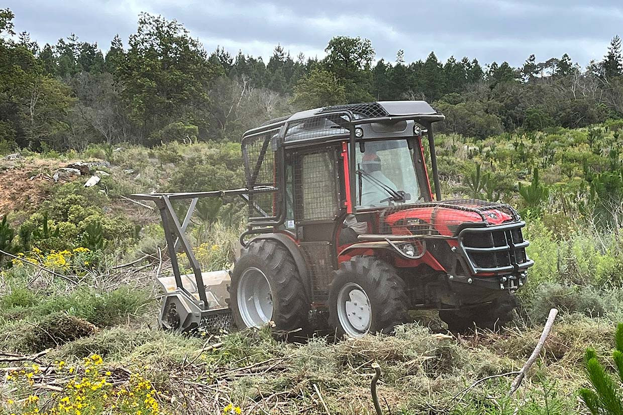 UML/ST - FML/ST, broyeurs utilisés pour le nettoyage des branches