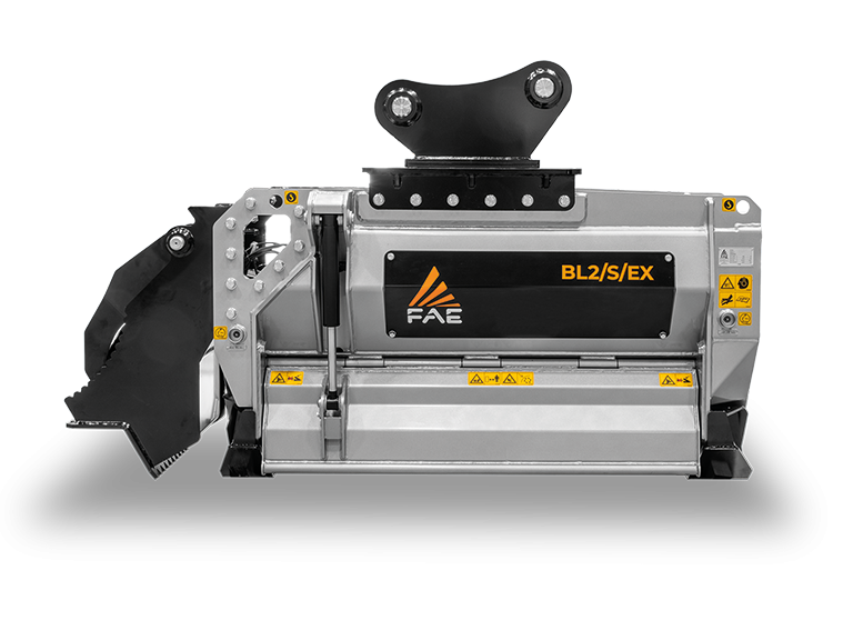 BL2/S/EX, forestry mulcher with Bite Limiter technology for excavators from 11 to 16 t BL2/S/EX, forestry mulcher with Bite Limiter technology for excavators from 11 to 16 t