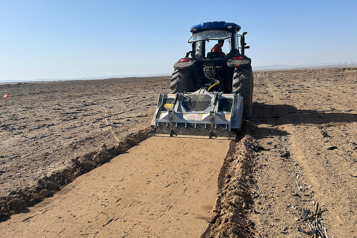 STCM, broyeur de pierres idéal pour la valorisation agricole
