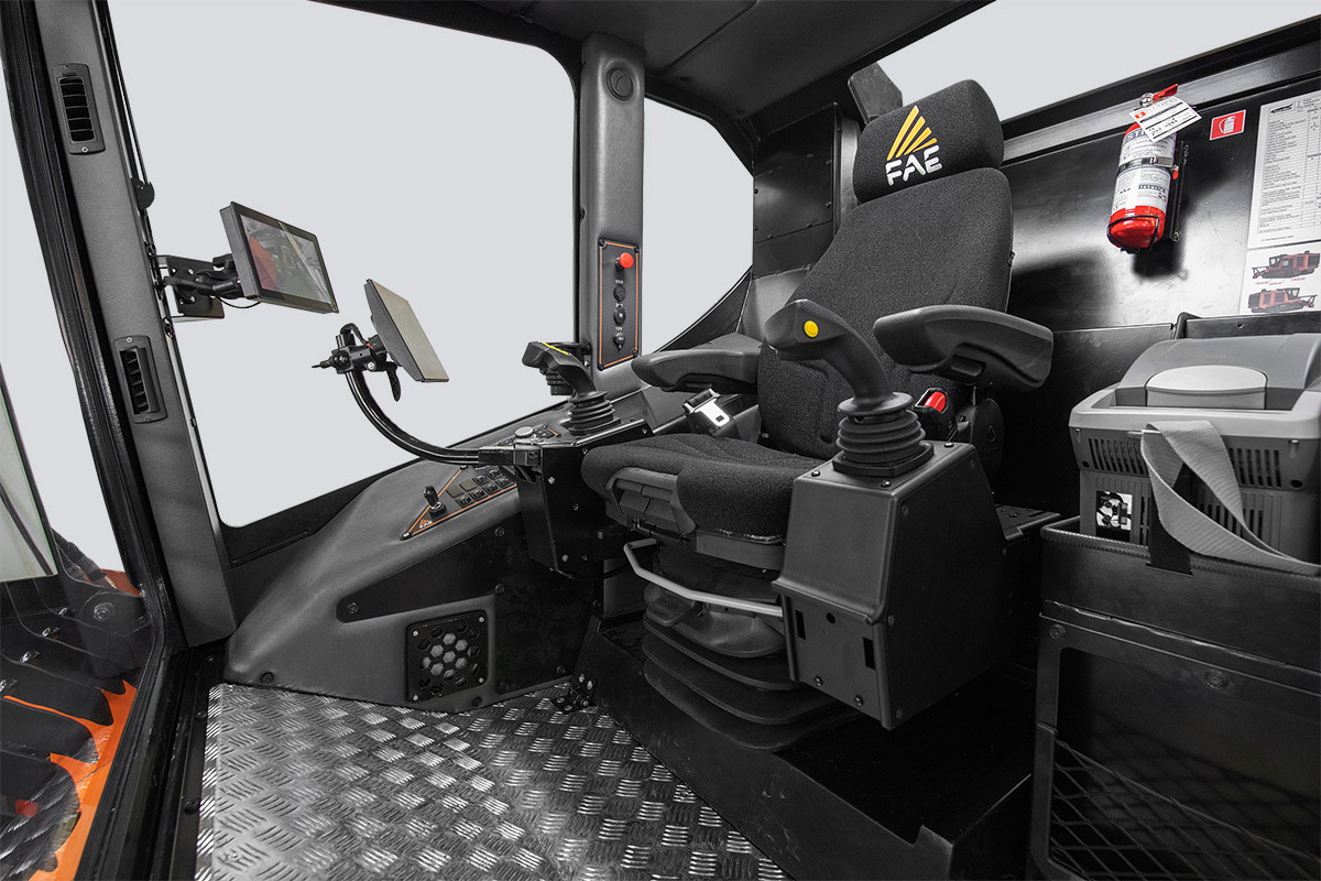 Cat2 ROPS-FOPS-OPS zertifizierte Druckkabine | FAE