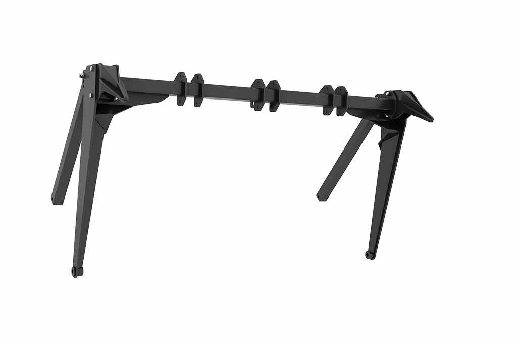 Hydraulic push frame with teeth setup | FAE Hydraulic push frame with teeth setup | FAE