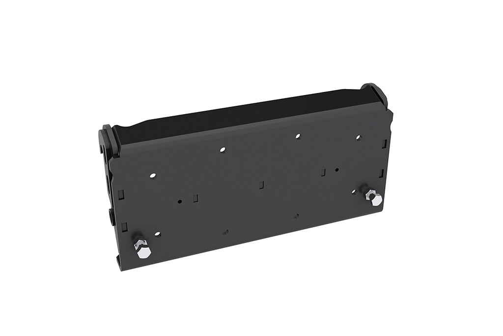 Plaque d'attache neutre fixe avec fixation rapide   Plaque d'attache neutre fixe avec fixation rapide