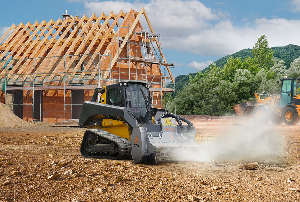 Frantumasassi per minipale