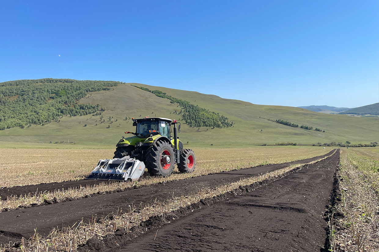 STCM - STCM/HP, broyeur de pierres capable de travailler jusqu'à une profondeur de 20 cm