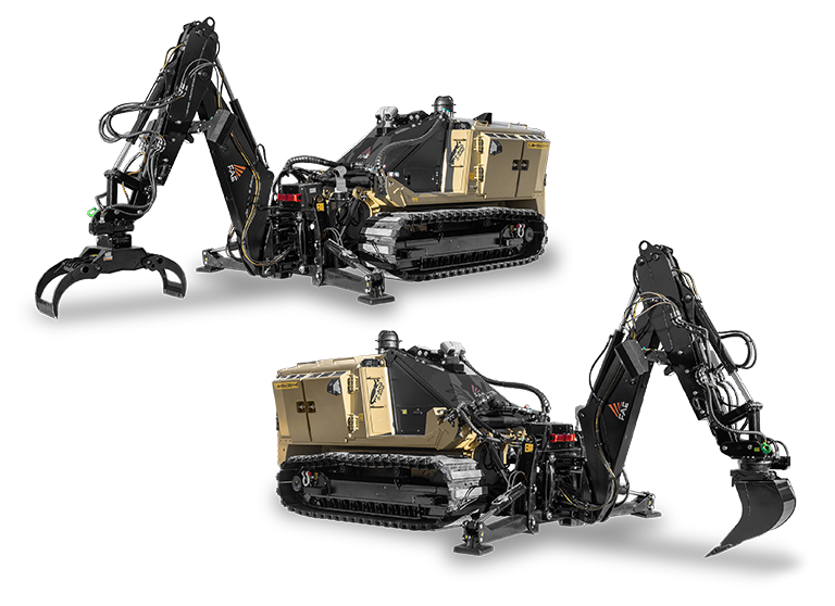 PT-300 D:MINE - Demining machine, 275 hp