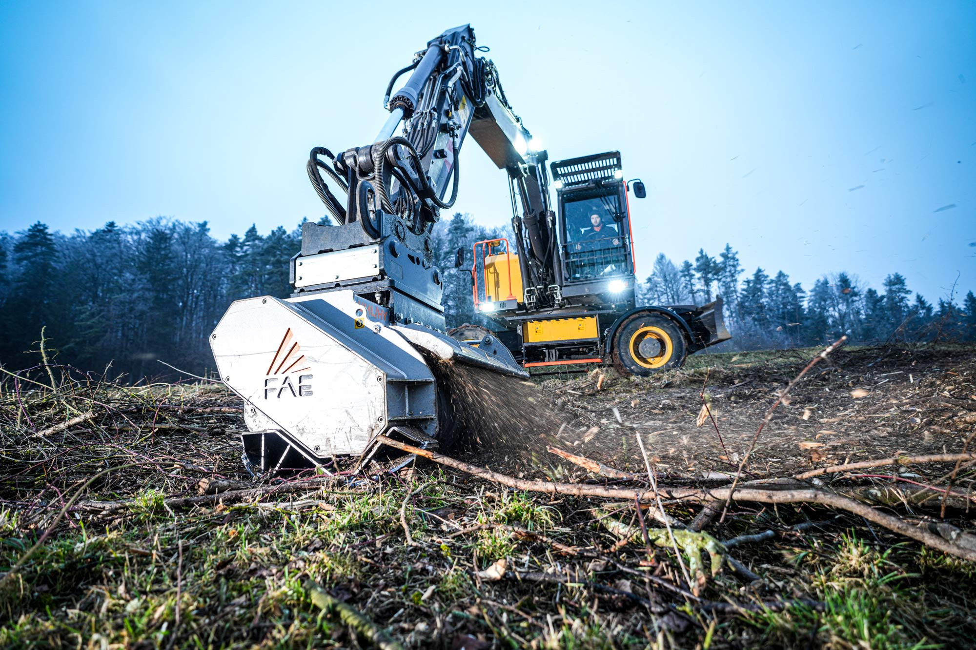 UML/HY, the mulcher that increases productivity by up to 50% and simultaneously reduces consumption