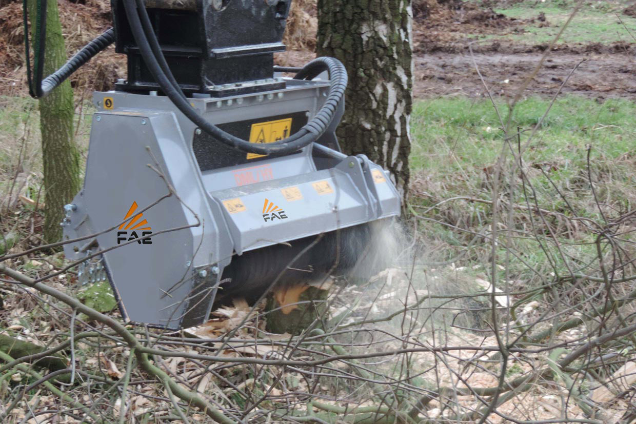 DML/HY - DML/HY/VT, extremely versatile professional forestry mulcher for excavators 