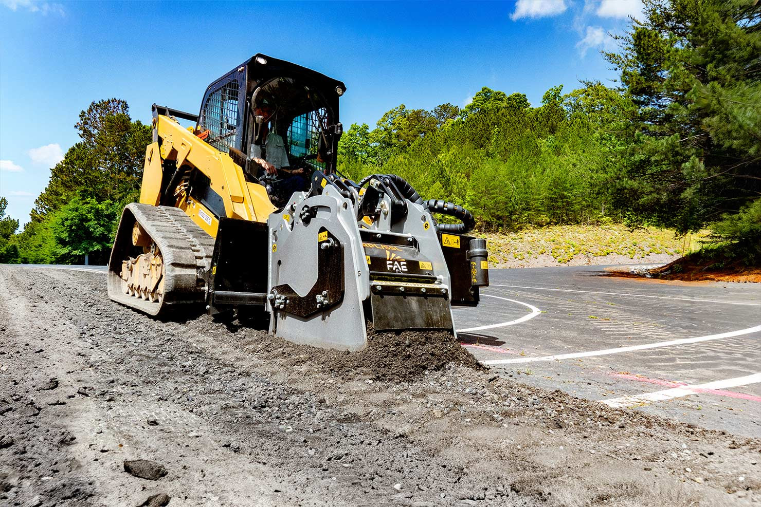 RPL/SSL, fixed tooth road planer for skid steers up to 120 hp