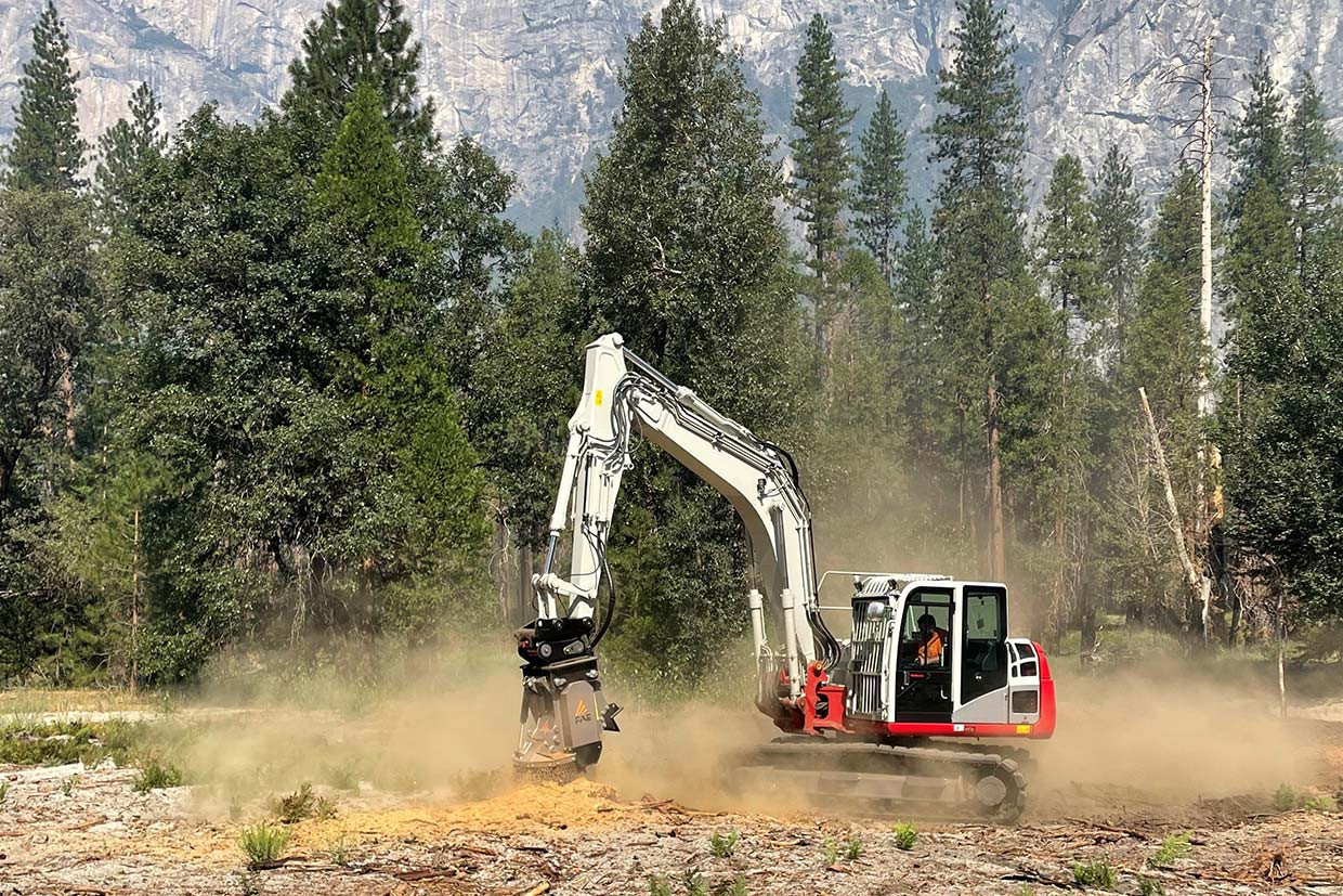 SCL/EX/VT, the compact but performing stump grinder 