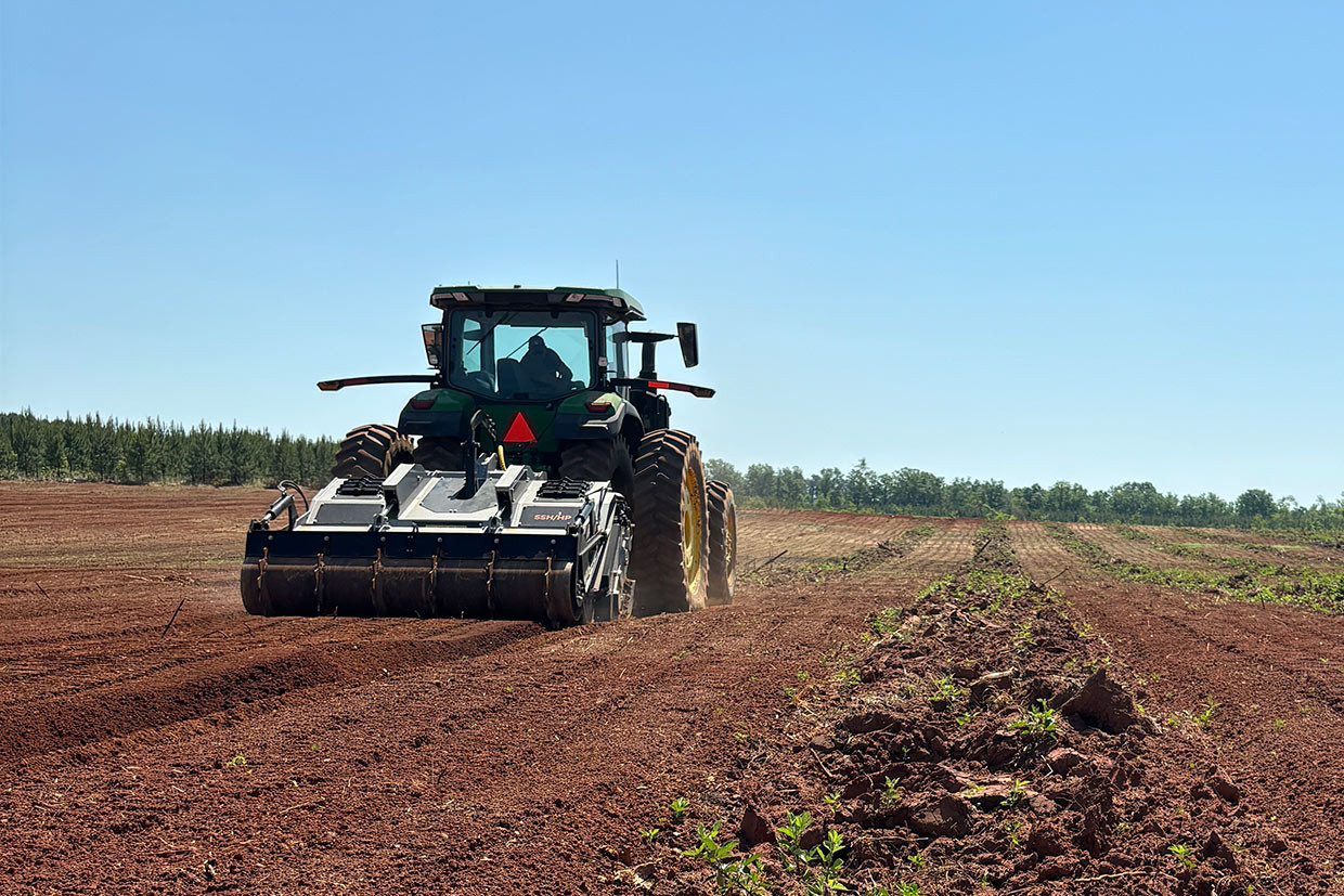 SSH - SSH/HP, forestry tiller for agricultural reclamation 