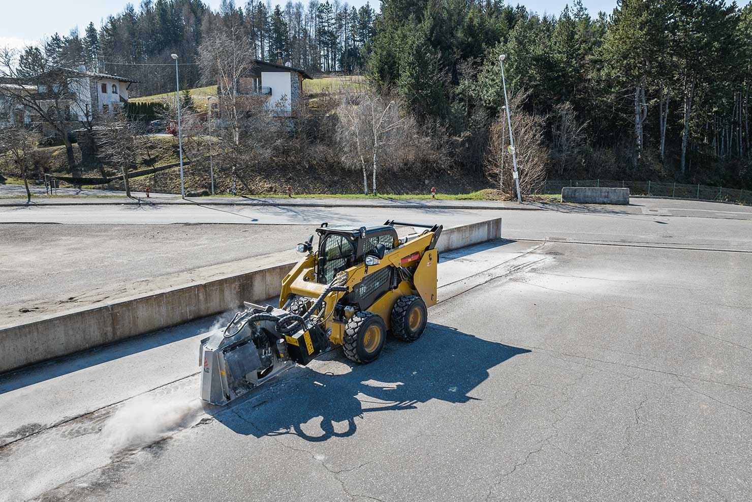 RWL/SSL, wheel saw capable of milling up to 35 cm deep.