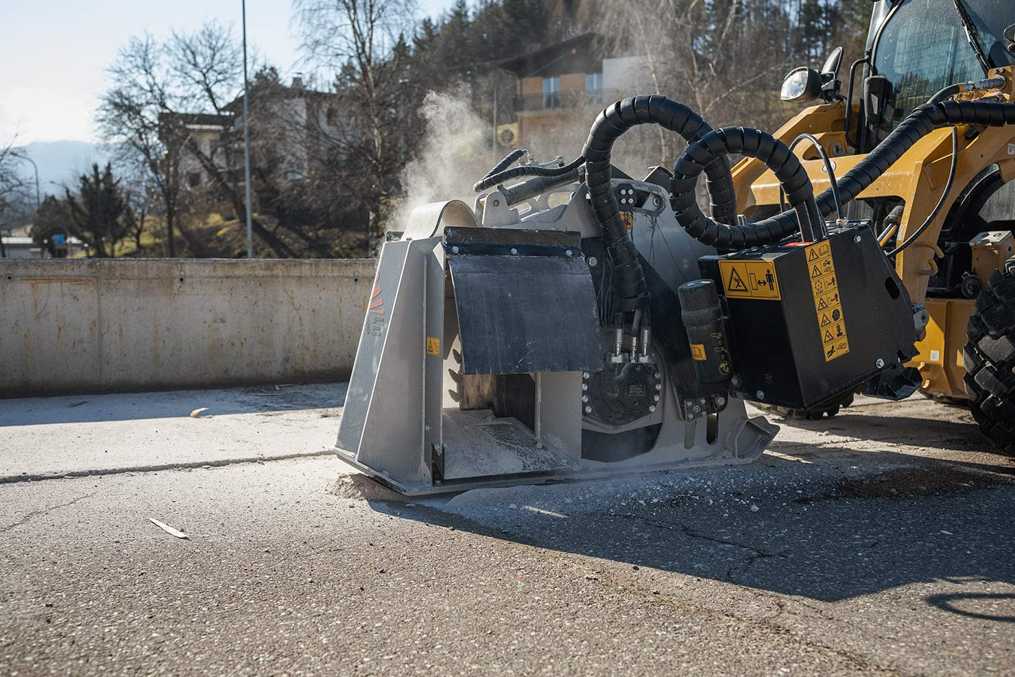 Used for extremely targeted excavations such as laying fiber optics.