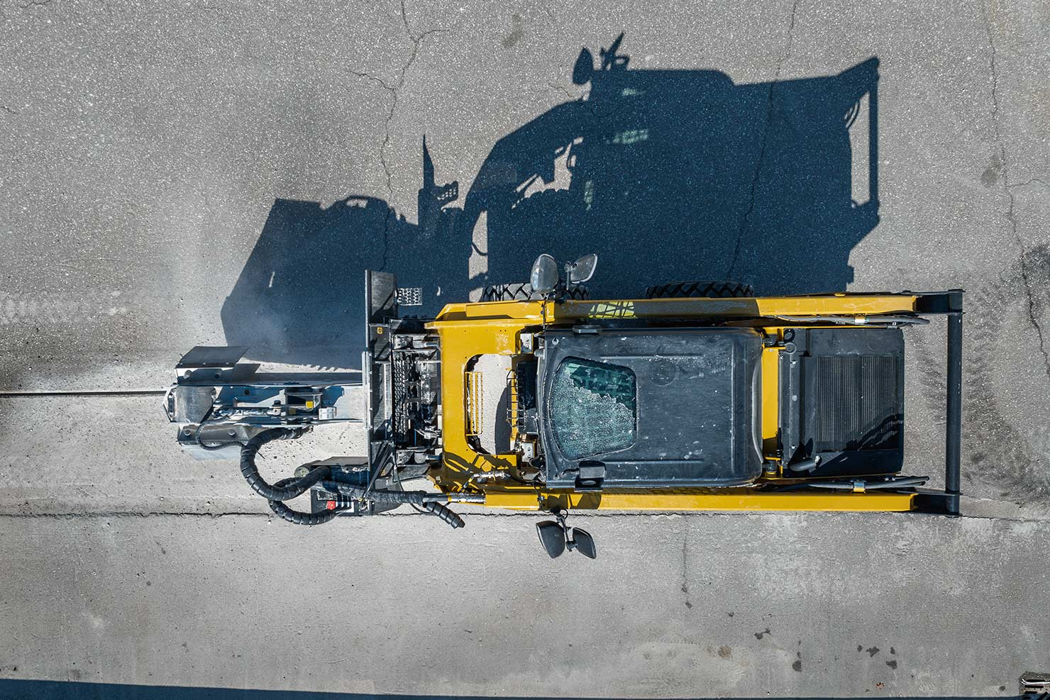 Used for extremely targeted excavations for the laying of water pipes.