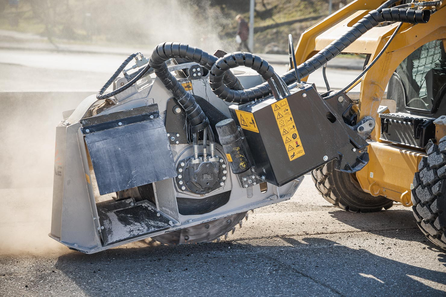 Used for extremely targeted excavations for the laying of electrical conduits