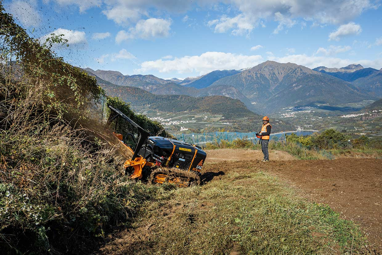 La RCU45 garantiza la seguridad del operador y la eficiencia operativa.