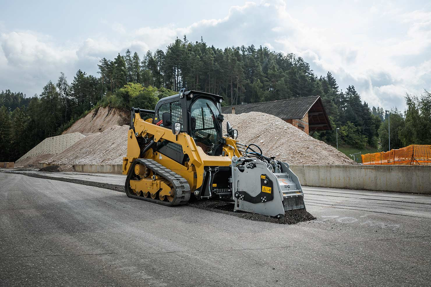 RPL/SSL, fixed tooth road planer for skid steers up to 120 hp