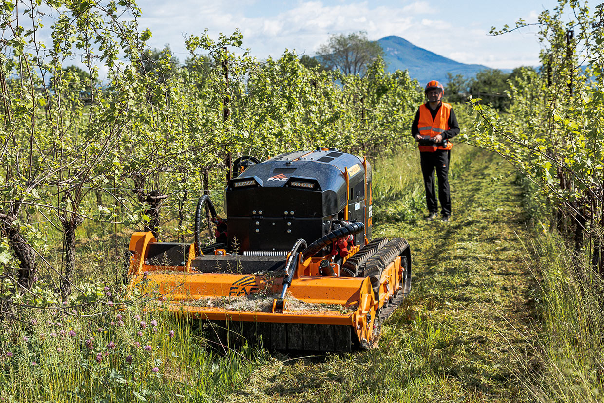 RCU45 - PML_RCU, for mowing grass, brambles and shrubs up to 5 cm