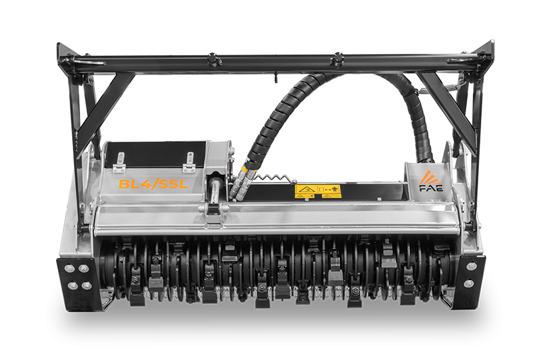 BL4/SSL-hood, trinciatrice forestale professionale per minipale fino a 135 CV