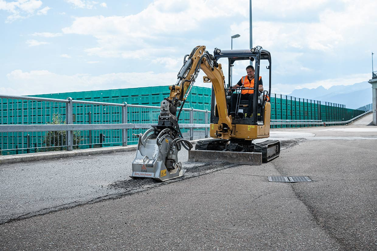 RPL/HY/MINI, high performance in road milling.