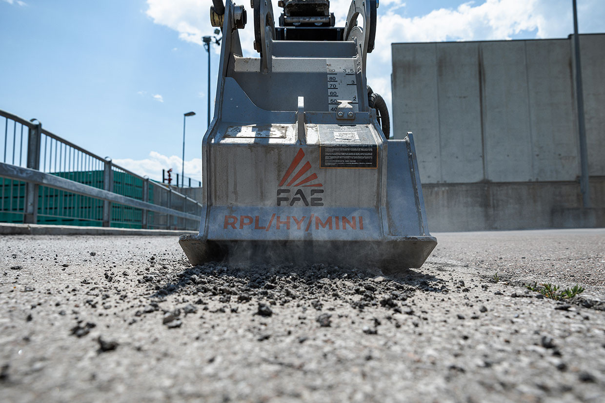 RPL/HY/MINI, ideal for asphalt milling.